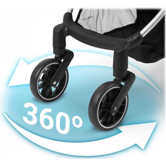 Carucior sport pentru copii, 78 x 33 x 104 cm, Nukido Paseo, Gri Carucior sport pentru copii, 78 x 33 x 104 cm, Nukido Paseo, Gri