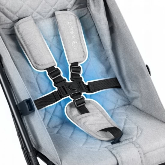Carucior sport pentru copii, 78 x 33 x 104 cm, Nukido Paseo, Gri deschis Carucior sport pentru copii, 78 x 33 x 104 cm, Nukido Paseo, Gri deschis