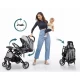 Carucior sport pentru copii, 78 x 33 x 104 cm, Nukido Paseo, Gri deschis Carucior sport pentru copii, 78 x 33 x 104 cm, Nukido Paseo, Gri deschis