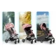 Carucior sport pentru copii, 78 x 33 x 104 cm, Nukido Paseo, Roz Carucior sport pentru copii, 78 x 33 x 104 cm, Nukido Paseo, Roz