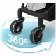 Carucior sport pentru copii, 78 x 33 x 104 cm, Nukido Paseo, Roz Carucior sport pentru copii, 78 x 33 x 104 cm, Nukido Paseo, Roz