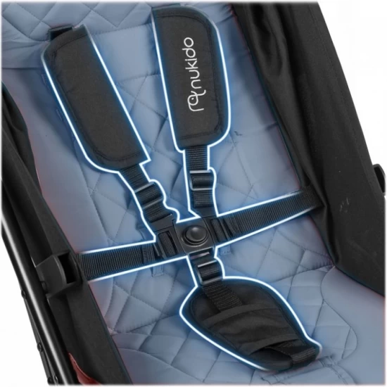 Carucior sport pentru copii, 78 x 33 x 104 cm, Nukido Paseo, Roz Carucior sport pentru copii, 78 x 33 x 104 cm, Nukido Paseo, Roz