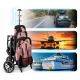 Carucior sport pentru copii, 78 x 33 x 104 cm, Nukido Paseo, Roz Carucior sport pentru copii, 78 x 33 x 104 cm, Nukido Paseo, Roz