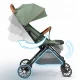 Carucior sport pentru copii, 78 x 33 x 104 cm, Nukido Paseo, Verde Carucior sport pentru copii, 78 x 33 x 104 cm, Nukido Paseo, Verde