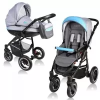 Carucior Vessanti Crooner 2 in 1 - Blue/Gray