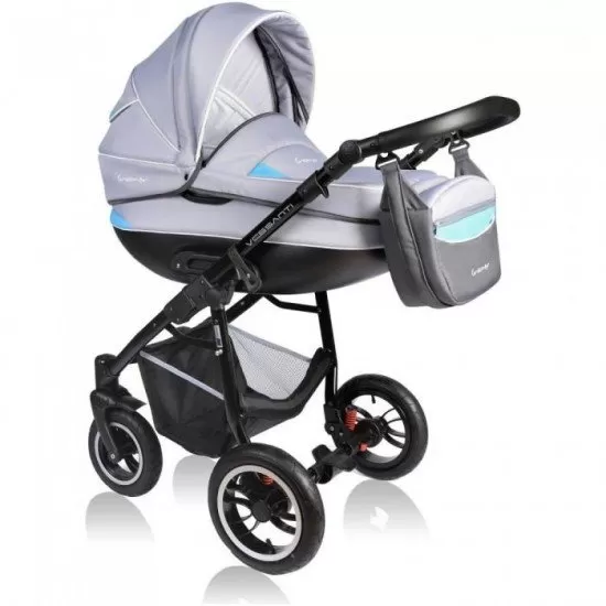 Carucior Vessanti Crooner 2 in 1 - Blue/Gray Carucior Vessanti Crooner 2 in 1 - Blue/Gray