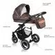 Carucior Vessanti Crooner 2 in 1 - Brown Carucior Vessanti Crooner 2 in 1 - Brown