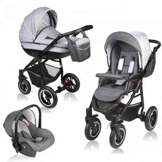 Carucior Vessanti Crooner 3 in 1 - Gray Carucior Vessanti Crooner 3 in 1 - Gray
