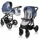 Carucior Vessanti Crooner Prestige 2 in 1 - Blue Carucior Vessanti Crooner Prestige 2 in 1 - Blue