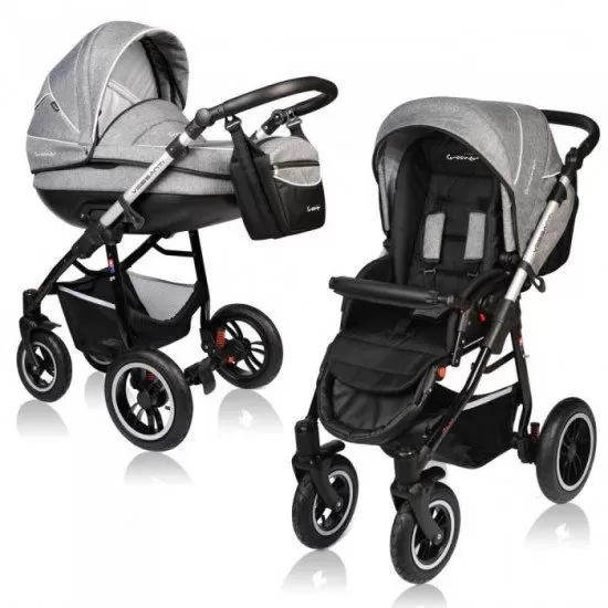 Carucior Vessanti Crooner Prestige 2 in 1 - Gray Carucior Vessanti Crooner Prestige 2 in 1 - Gray