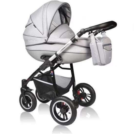 Carucior Vessanti Crooner Prestige 2 in 1 - Light Gray