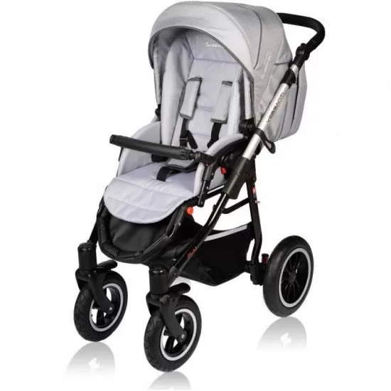 Carucior Vessanti Crooner Prestige 2 in 1 - Light Gray