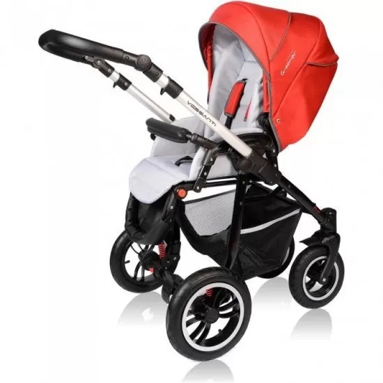 Carucior Vessanti Crooner Prestige 2 in 1 - Red Carucior Vessanti Crooner Prestige 2 in 1 - Red