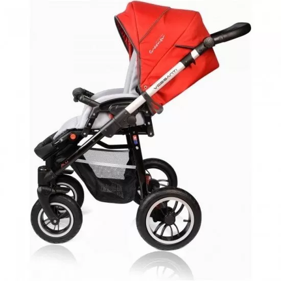 Carucior Vessanti Crooner Prestige 2 in 1 - Red Carucior Vessanti Crooner Prestige 2 in 1 - Red