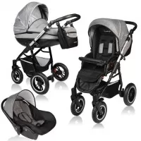 Carucior Vessanti Crooner Prestige 3 in 1 - Gray