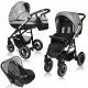 Carucior Vessanti Crooner Prestige 3 in 1 - Gray Carucior Vessanti Crooner Prestige 3 in 1 - Gray