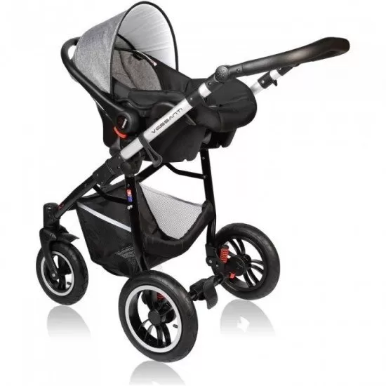 Carucior Vessanti Crooner Prestige 3 in 1 - Gray Carucior Vessanti Crooner Prestige 3 in 1 - Gray