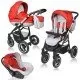 Carucior Vessanti Crooner Prestige 3 in 1 - Red Carucior Vessanti Crooner Prestige 3 in 1 - Red