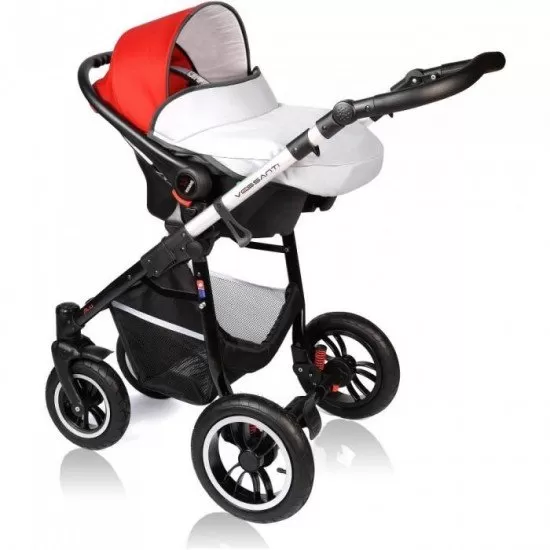 Carucior Vessanti Crooner Prestige 3 in 1 - Red Carucior Vessanti Crooner Prestige 3 in 1 - Red