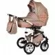 Carucior Vessanti Flamingo Easy Drive 3 in 1- Beige Carucior Vessanti Flamingo Easy Drive 3 in 1- Beige