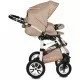 Carucior Vessanti Flamingo Easy Drive 3 in 1- Beige Carucior Vessanti Flamingo Easy Drive 3 in 1- Beige