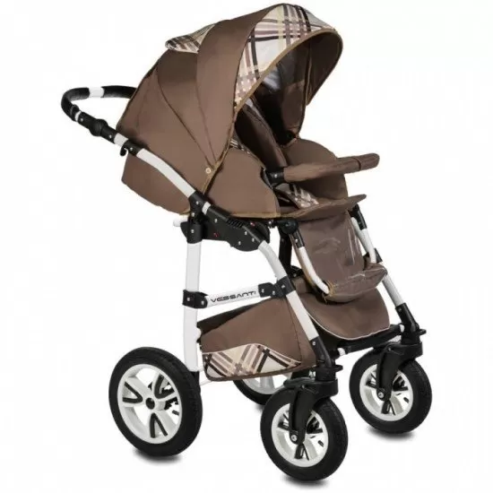 Carucior Vessanti Flamingo Easy Drive 3 in 1 - Brown Carucior Vessanti Flamingo Easy Drive 3 in 1 - Brown