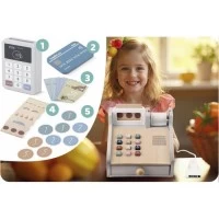 Casa de marcat din lemn pentru copii Nukido NK-863