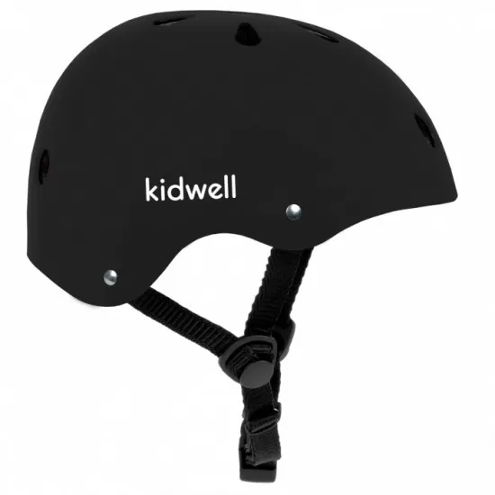 Casca de protectie pentru copii Kidwell ORIX II, marimea M 52-56 cm - Black Mat Casca de protectie pentru copii Kidwell ORIX II, marimea M 52-56 cm - Black Mat