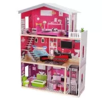 Casuta papusi de basm Malibu Ecotoys