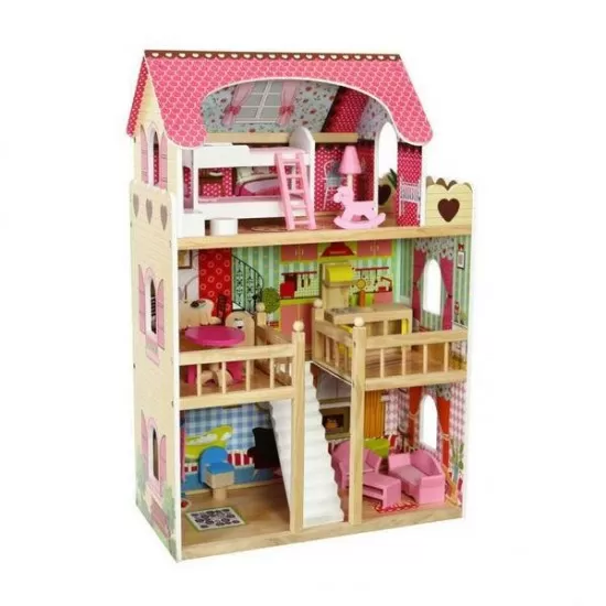 Casuta papusi de basm zmeurica 4109 Ecotoys Casuta papusi de basm zmeurica 4109 Ecotoys