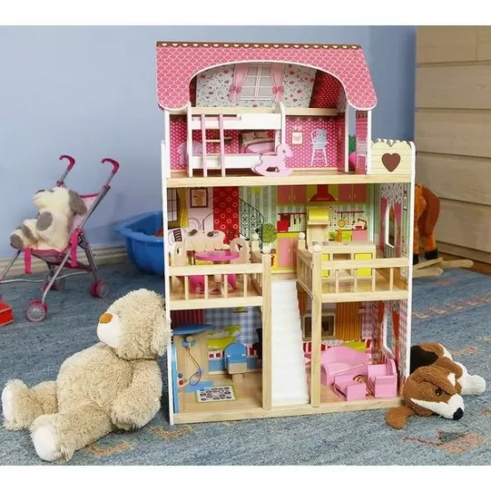 Casuta papusi de basm zmeurica 4109 Ecotoys Casuta papusi de basm zmeurica 4109 Ecotoys
