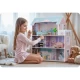 Casuta de papusi din lemn cu 3 etaje, mobilier inclus, 60 x 24 x 70 cm, Ricokids RK-878 - Roz Casuta de papusi din lemn cu 3 etaje, mobilier inclus, 60 x 24 x 70 cm, Ricokids RK-878 - Roz