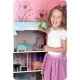 Casuta de papusi din lemn cu 3 etaje, mobilier inclus, 60 x 24 x 70 cm, Ricokids RK-878 - Roz Casuta de papusi din lemn cu 3 etaje, mobilier inclus, 60 x 24 x 70 cm, Ricokids RK-878 - Roz