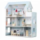Casuta de papusi din lemn cu 3 etaje, mobilier inclus, 60 x 24 x 70 cm, Ricokids RK-878 - Albastru deschis Casuta de papusi din lemn cu 3 etaje, mobilier inclus, 60 x 24 x 70 cm, Ricokids RK-878 - Albastru deschis