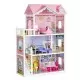Casuta de papusi din lemn cu mobilier XXL Ecotoys Casuta de papusi din lemn cu mobilier XXL Ecotoys