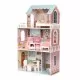 Casuta de papusi inalta din lemn cu mobilier Ecotoys D8112 Casuta de papusi inalta din lemn cu mobilier Ecotoys D8112
