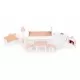 Casuta de papusi inalta din lemn cu mobilier Ecotoys D8112 Casuta de papusi inalta din lemn cu mobilier Ecotoys D8112