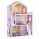 Casuta din lemn pentru papusi cu 3 etaje, mobilier si terasa Ricokids 7830 - Roz Casuta din lemn pentru papusi cu 3 etaje, mobilier si terasa Ricokids 7830 - Roz