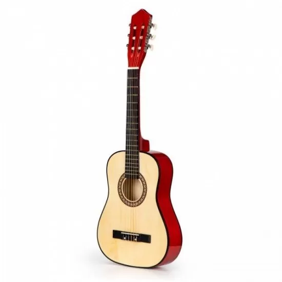 Chitara din lemn pentru copii cu 6 corzi Ecotoys HX18022-30, 76 X 28 cm - Rosu Chitara din lemn pentru copii cu 6 corzi Ecotoys HX18022-30, 76 X 28 cm - Rosu