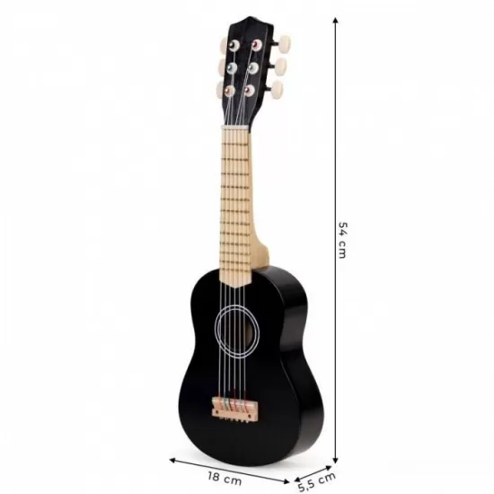 Chitara din lemn pentru copii Ecotoys ESC-W-0164B Chitara din lemn pentru copii Ecotoys ESC-W-0164B