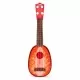Chitara ukulele pentru copii cu 4 corzi Ecotoys MJ030 - Capsuna Chitara ukulele pentru copii cu 4 corzi Ecotoys MJ030 - Capsuna