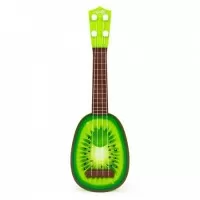Chitara ukulele pentru copii cu 4 corzi Ecotoys MJ030 - Kiwi