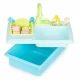 Chiuveta pentru copii cu 12 accesorii incluse Ecotoys albastru Chiuveta pentru copii cu 12 accesorii incluse Ecotoys albastru