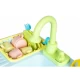 Chiuveta pentru copii cu 12 accesorii incluse Ecotoys albastru Chiuveta pentru copii cu 12 accesorii incluse Ecotoys albastru