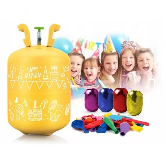 Cilindru cu heliu 0.20 m3 cu 30 de baloane si 40m panglica Ricokids 799000 Cilindru cu heliu 0.20 m3 cu 30 de baloane si 40m panglica Ricokids 799000