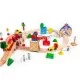 Circuit din lemn cale ferata din 78 piese Ecotoys Circuit din lemn cale ferata din 78 piese Ecotoys