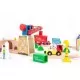 Circuit din lemn cale ferata din 78 piese Ecotoys Circuit din lemn cale ferata din 78 piese Ecotoys