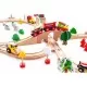 Circuit din lemn cale ferata din 78 piese Ecotoys Circuit din lemn cale ferata din 78 piese Ecotoys