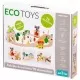 Circuit din lemn cale ferata din 78 piese Ecotoys Circuit din lemn cale ferata din 78 piese Ecotoys