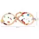 Circuit din lemn cale ferata din 78 piese Ecotoys Circuit din lemn cale ferata din 78 piese Ecotoys